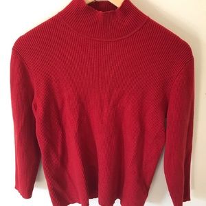 Ralph Lauren red sweater size YL- gently worn